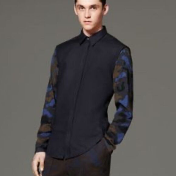 NWT 3.1 Phillip Lim for Target Camo Sleeve Top M - Picture 3 of 8